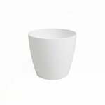 Pot de fleur SAN REMO - 42 ma - Blanc - L42 x P42 x hauteur 39 5 cm