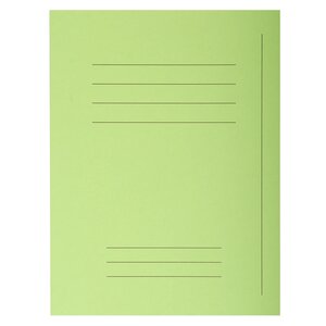 Paquet 50 Chemises Forever® 220 100  Recyclé Avec Impression - 24x32cm - Vert Vif - X 5 - Exacompta