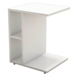 Homemania Table basse Ceylin 45x35x57 5 cm Blanc