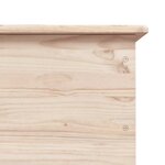 vidaXL Coffre de rangement à roulettes ALTA 73x39 5x43 cm bois de pin
