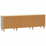 vidaXL Meuble TV Chêne Sonoma 150 x 31 x 50 cm Bois d'ingénierie