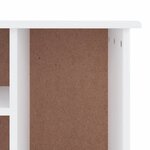 vidaXL Banc à chaussures ALTA blanc 100x35x45 cm bois massif de pin