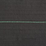 vidaXL Membrane anti-mauvaises herbes noir 0 5x150 m PP