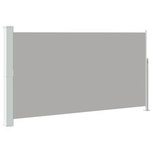 vidaXL Auvent latéral rétractable de patio 160 x 300 cm Gris