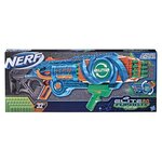 Nerf - elite 2.0 - blaster flipshots flip -32  2 fois 16 canons pivotants  capacité de 32 fléchettes - inclut 32 fléchettes nerf