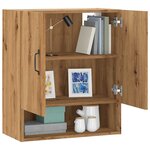 vidaXL Armoire murale chêne artisanal 60x31x70 cm bois d'ingénierie