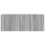 vidaXL Ensemble de meubles TV 3 Pièces Sonoma gris Bois d'ingénierie