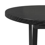 vidaXL Table basse Chêne noir 80 x 40 x 40.5 cm