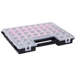 Vidaxl boîtes d'assortiment 5 pcs 385x283x50 mm plastique