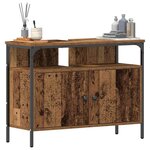 vidaXL Meuble de Lavabo de Salle de Bain Bois ancien 80 x 30 x 60 cm