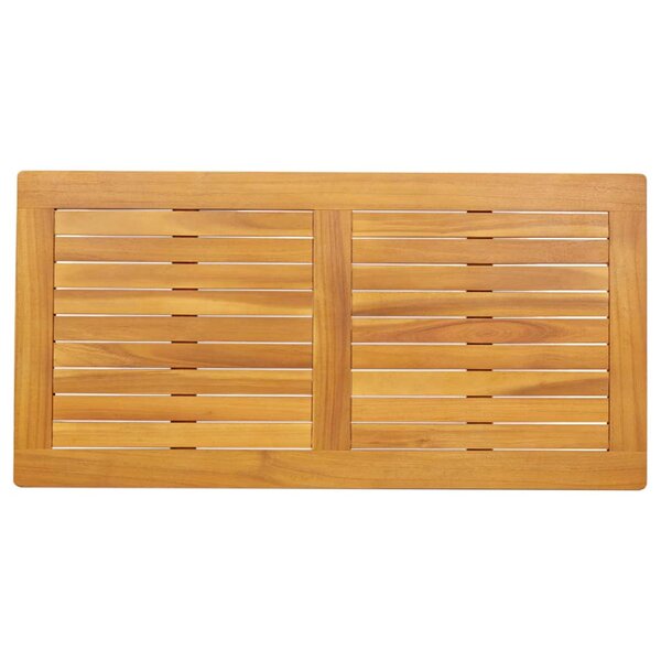 vidaXL Plateau de table Huile Naturelle 100 x 50 x 2 cm