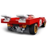 Lego 76906 speed champions 1970 ferrari 512 m modele réduit de voiture de course  jouet de construction pour enfants