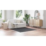 vidaXL Tapis Gris foncé 160 x 160 cm Polypropylène