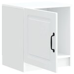vidaXL Cabinet de chevet 2 Pièces Blanc 43 x 34 5 x 47 cm