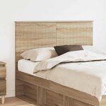 vidaXL Tête de lit Chêne Sonoma 120 cm Bois d'ingénierie
