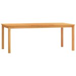 vidaXL Ensemble à manger de jardin 5Pièces Bois de teck massif