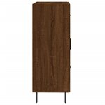 vidaXL Buffet chêne marron 69 5x34x90 cm bois d'ingénierie