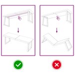 vidaXL Étagère murale marron clair bois chêne massif traité