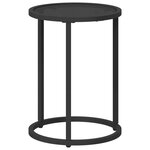 vidaXL Ensemble de tables basses 2 Pièces 55 x 55 x 45 cm acier