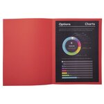 Paquet de 100 chemises ROCK''S 210g - 24x32cm - Rouge EXACOMPTA