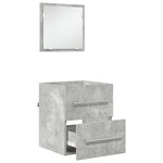 vidaXL Cabinet de salle de bain 41 x 38.5 x 48 cm Bois d'ingénierie