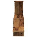 vidaXL Étagère murale vieux bois 104x15x49 cm bois d'ingénierie