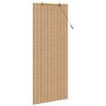 vidaXL Store enrouleur Marron Clair 90 x 220 cm Bambou