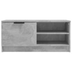 vidaXL Meubles TV 2 Pièces Gris béton 80x35x36 5 cm Bois d'ingénierie