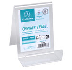 Chevalet L75xh100xp104 - Cristal - X 10 - Exacompta