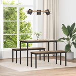 vidaXL banc Chêne artisan 110 x 35 x 45 cm Bois d'ingénierie