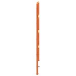 vidaXL Tête de lit en bois massif de pin marron ciré  140 cm
