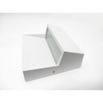 Applique murale led rectangulaire 7w ip44 blanc - blanc neutre 4000k - 5500k - silamp