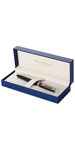 Waterman hemisphere stylo plume  noir mat  plume moyenne  encre bleue  coffret cadeau