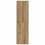 vidaXL Meuble TV chêne artisanal 30 5x30x110 cm bois d'ingénierie