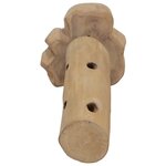 vidaXL Casier à bouteilles pour 8 bouteilles 40x30x80 cm Teck massif