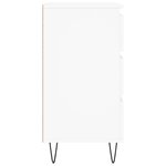 vidaXL Buffet Blanc 60x35x70 cm Bois d'ingénierie