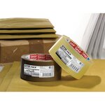 Rouleau adhésif emballage havane 66m x 50mm tesa pack