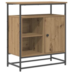 vidaXL Buffet Chêne artisanal 69 x 35 x 80 cm Bois d'ingénierie