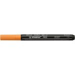 Marqueur pointe fine FREE acrylic T100 orange x 5 STABILO