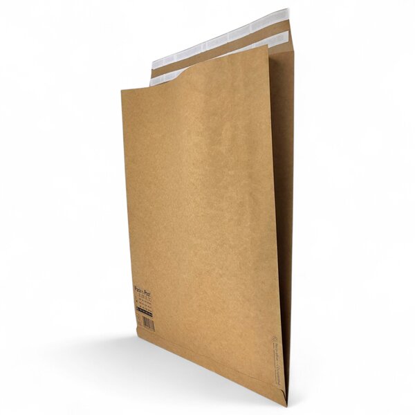 Sac kraft E-commerce taille XL - 44x59cm + soufflet 10cm