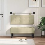 vidaXL Tête de lit suspendue Simili cuir