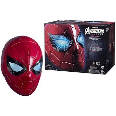 Marvel legends series - casque électronique iron spider