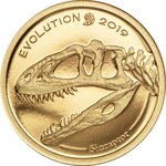 Golden Sinraptor – Evolution of Life - Or