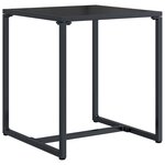 vidaXL Ensemble de canapé de jardin 3 Pièces Noir et anthracite Acier