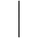 vidaXL Tête de lit de remplacement métal noir 75 cm