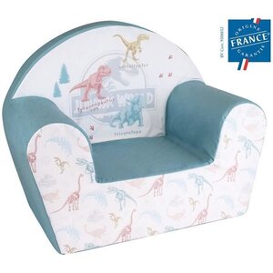 Fauteuil Club dinosaures Jurassic World pour enfant - l.52 x P.33 x H.42 cm