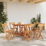vidaXL Table de jardin 130x90x72 cm Bois d'acacia massif