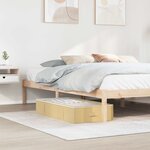 vidaXL Boîte de rangement avec fenêtre transparente 2 pc Tissu intissé