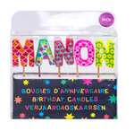 Bougies d'anniversaire manon