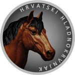 Pièce de monnaie en Argent 8 Euro g 155.5 Millésime 2025 CROATIAN COLDBLOOD